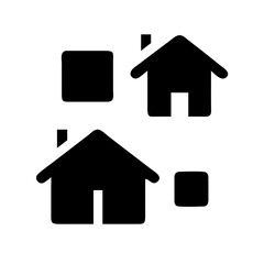 Title: Web home icon for apps and websites. Collection home icons. House symbol.House icon set. Home vector illustration sign. Hotel symbol.

