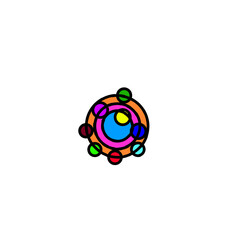 colorful soccer ball