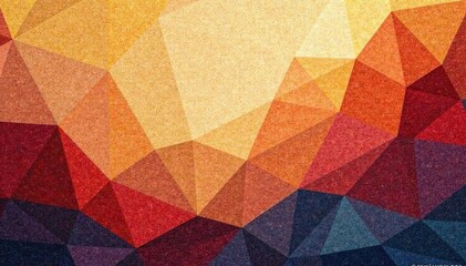 Obraz premium Abstract geometric tapestry wallpaper, muted earth tones, modern, brown, wallpaper
