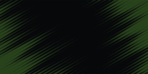 Dots halftone green and dark black color pattern gradient grunge texture background.