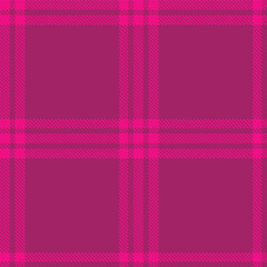 Obraz premium Smoky strong pink Seamless Tartan with Dusty deep magenta accents Fabric Design