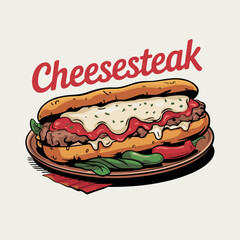 Jersey-Style Cheesesteak with Marinara and Mozzarella