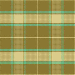 Light mud and Traditional beige Seamless Tartan Fabric Design