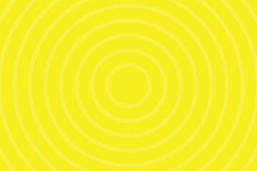 abstract background featuring concentric yellow circles with a glowing effect. The radial pattern creates a sense of depth and motion