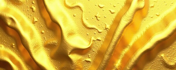 Shiny gold foil texture with subtle wrinkles and creases, perfect for luxurious and elegant backgrounds,  metallic,  background