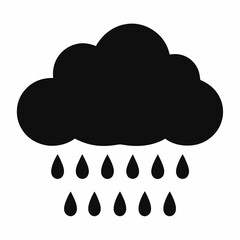cloud with rain