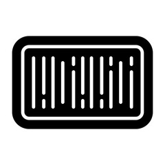Barcode Solid Solid Icon