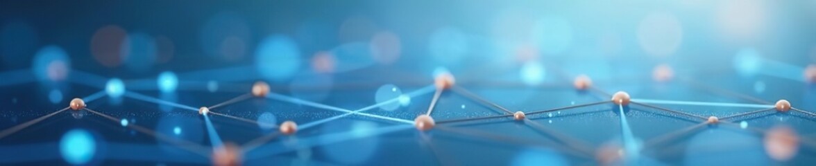 Tech background in sleek grey and light blue tones, featuring minimalist network connections for advanced communication and innovation concepts,  communication,  advanced
