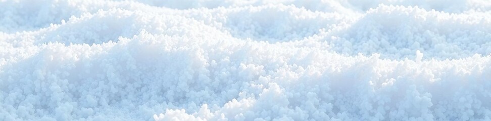 Soft fluffy snow covering the ground, creating a serene winter texture, snow,  winter wonderland
