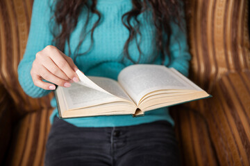 Bible Reading in Peaceful Setting