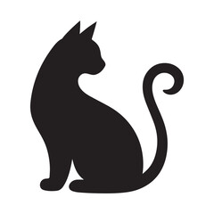 black cat silhouette