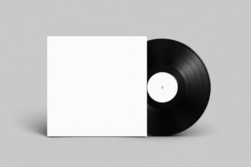 Vinyl Record Cover Mockup