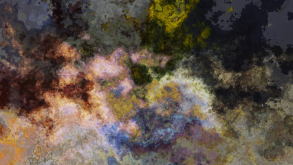 4K watercolor abstract digital texture with grainy marbled effect.
