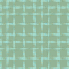 Fototapeta premium Plaid pattern seamless. Vibrant pale teal & Sandy greenish grey Tartan Fabric Design. 