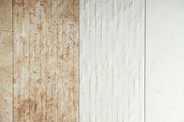 Samples of tiles with different patterns as background, closeup