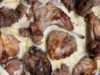 Indulge in a Sizzling Meat Dish That is Expertly Cooked to Absolute Perfection Just for You
