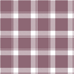 Vibrant white and Dark purple grey Seamless Tartan Fabric Design