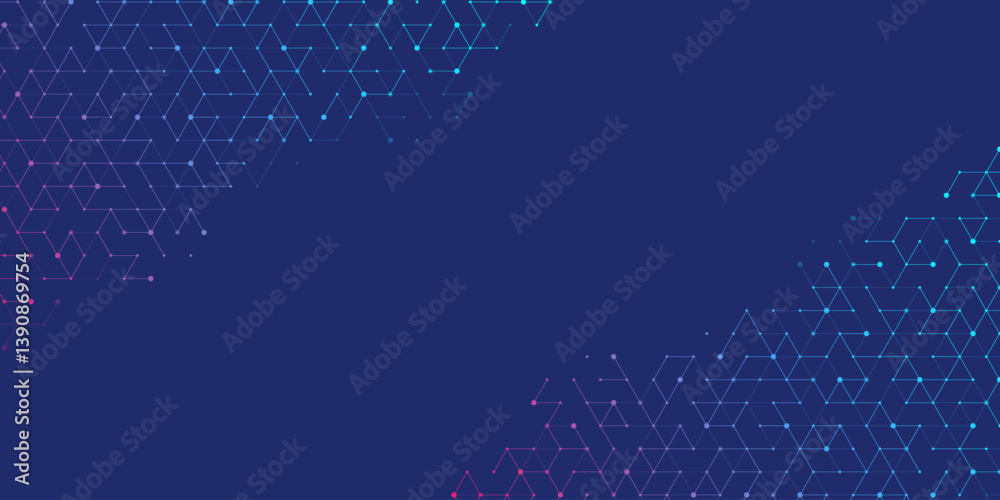 Poster modern health care or medical background design. health care innovation concept. horizontal header w