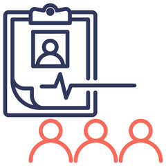 Participant Dual Tone Icon