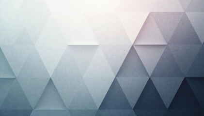 Obraz premium Subtle grayscale triangle grid, minimalist backdrop, decorative, line