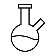 Bong Vector Line Icon Design