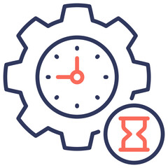 Delay Dual Tone Icon