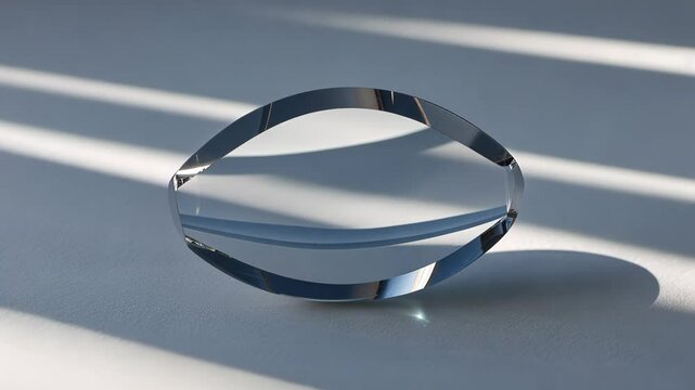Glasses with lenses for eye protection