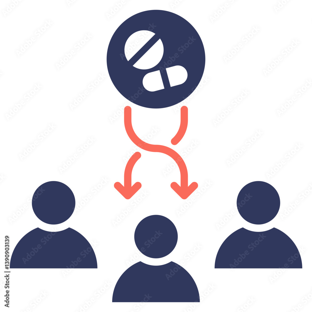 Poster Randomize Mixed Icon