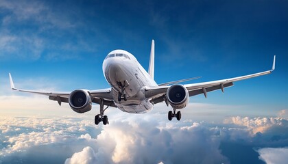 Fototapeta premium airplane in the sky