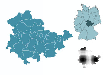 Set maps of Schleswig-Holstein province