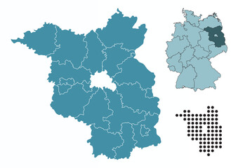 Set maps of Brandenburg province