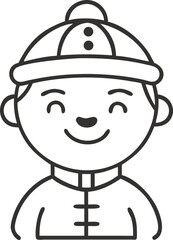 Fototapeta premium Traditional Chinese Outfit