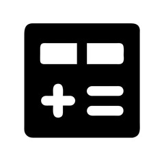Fototapeta premium Calculator Icon Vector Design