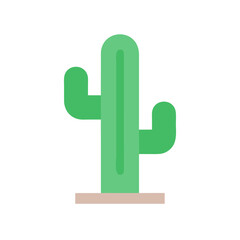 Cactus Icon Vector Design