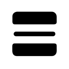 Fototapeta premium Equal Icon Vector Design