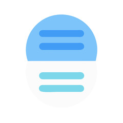 Obraz premium Equal Icon Vector Design