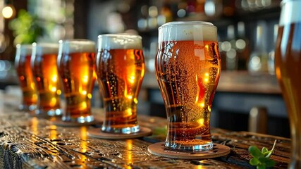 National Drink Beer Day frothy beer mugs, September 28th