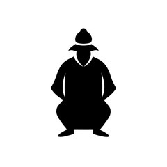 silhouette of a woman