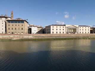 Fototapeta premium Panorama of The Old Town of city of Florence, Italy