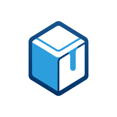 3d cube icon