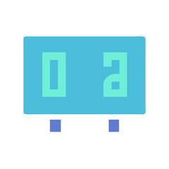 Scoreboard Icon Vector Design