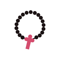 3d render of a woman symbol made of many spheres