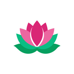 lotus flower vector illustration