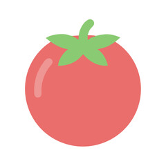 Fresh Tomato Icon Vector