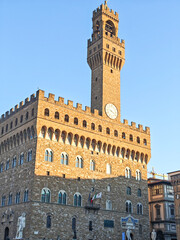 Obraz premium Panorama of The Old Town of city of Florence, Italy