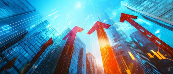 career growth fueled by ambition and drive, professional workspace with innovative digital tools, strategic focus driving forward success