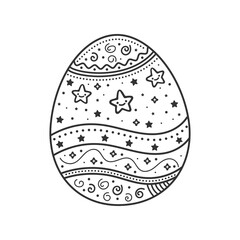 Easter Egg, Easter Egg Hunt, Mystical Easter Egg, Happy Easter, Easter Decoration, Vector Illustration Background