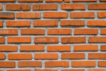 Red brick wall pattern and texture background.Building and architecture concept.For graphic...