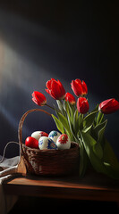 bouquet of tulips