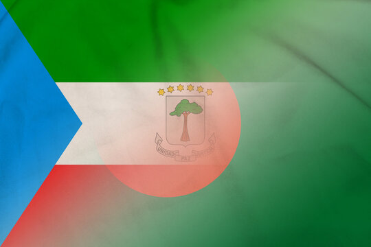 Equatorial Guinea and Bangladesh official flag international contract BGD GNQ